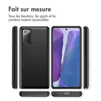 imoshion Coque arrière avec porte-cartes Samsung Galaxy S20 FE - Noir