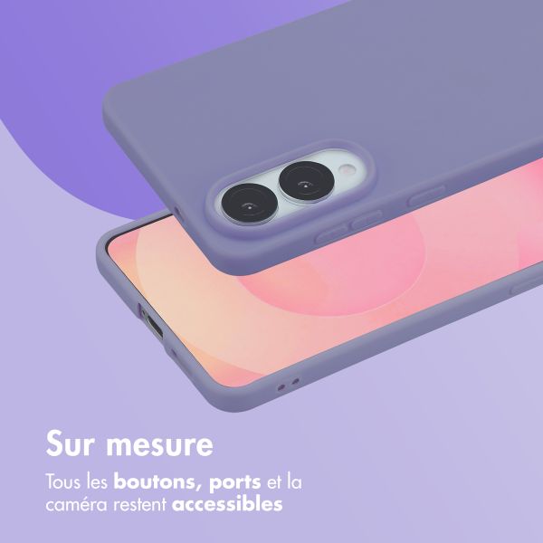 imoshion Coque Couleur Samsung Galaxy S25 Edge - Tropical Violet