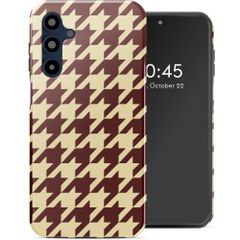 Selencia Coque arrière Vivid Samsung Galaxy A16 - Pied-de-Poule