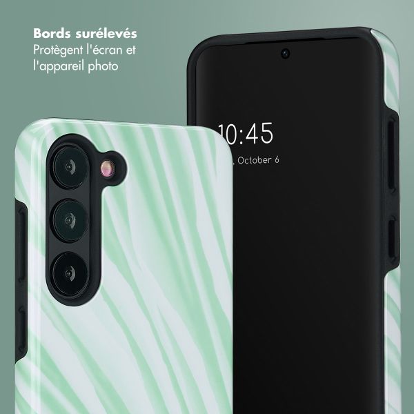 Selencia Coque arrière Vivid Samsung Galaxy S23 - Nature Grayed Jade