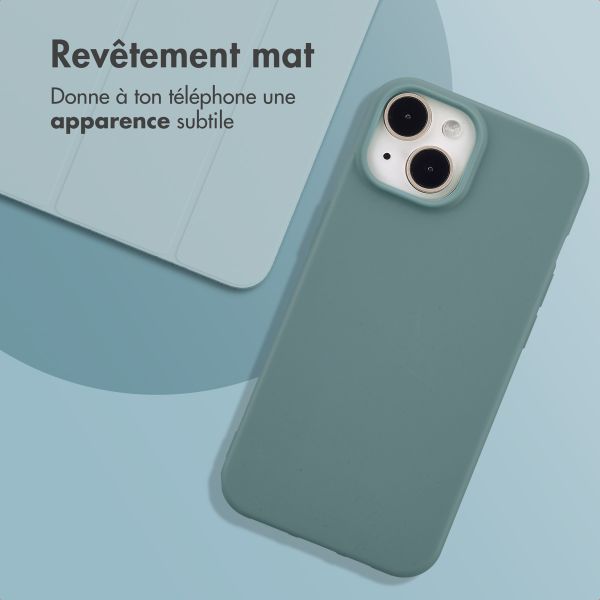 imoshion Coque Couleur Apple iPhone 15 - Pine Green
