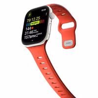 Nomad Bracelet Tempo en silicone Apple Watch Series 1 - 11 / SE / Ultra (44/45/46/49 mm) - Coral