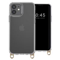 Selencia Coque avec crochets amovibles Apple iPhone 12 (Pro) - Transparent
