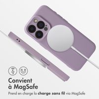 imoshion Coque Couleur avec MagSafe iPhone 15 Pro - Violet