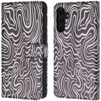 imoshion Étui de télephone portefeuille Design Samsung Galaxy A14 (5G/4G) - Black And White