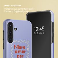 Selencia Coque arrière Vivid Samsung Galaxy S25 - More Amor