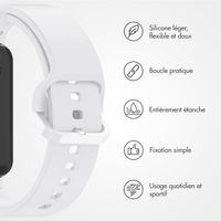 imoshion Bracelet silicone Samsung Galaxy Fit 3 - Blanc