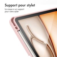 imoshion Coque tablette Origami iPad Pro 11 (2024) M4 - Rose