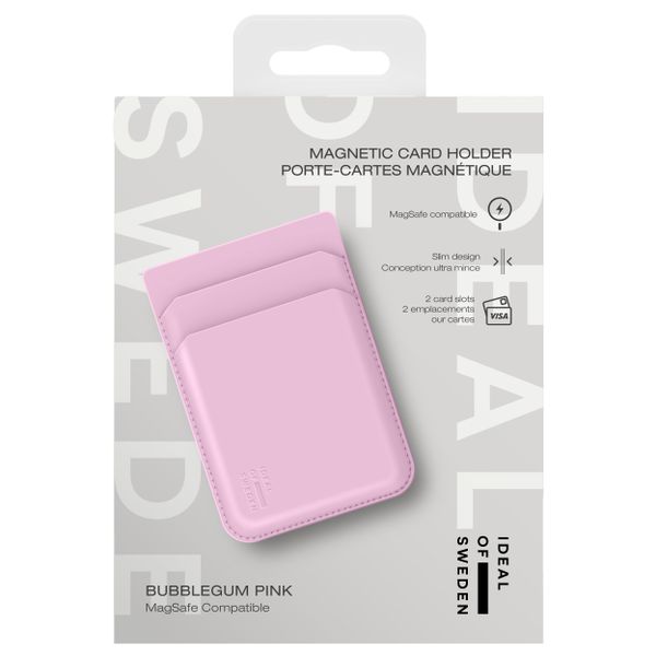 iDeal of Sweden MagSafe / Porte-cartes magnétique - Porte-cartes - Bubblegum Pink