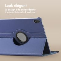 imoshion Coque tablette rotatif à 360° Huawei Matepad 11.5 (2025) - Bleu foncé