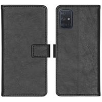 imoshion Étui de télephone portefeuille de luxe Samsung Galaxy A71 - Noir