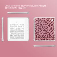imoshion Coque Design Clear Kobo Libra Colour - Hearty Blush