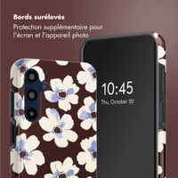 Selencia Coque arrière Vivid Samsung Galaxy A16 - Choco Flower Pop