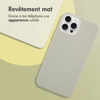 imoshion Coque Couleur Apple iPhone 12 (Pro) - Gris