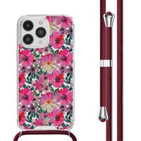 imoshion Coque Design avec cordon iPhone 14 Pro Max - Flower Water