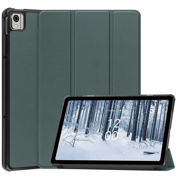 imoshion Coque tablette Trifold Nokia T21 - Vert foncé