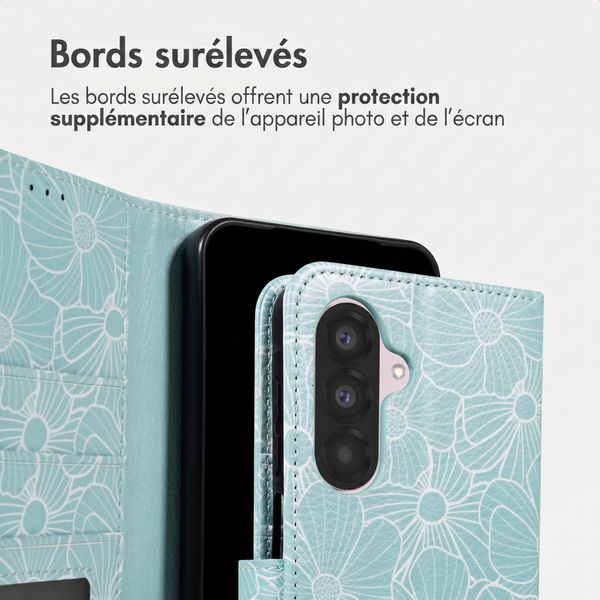 imoshion Étui de télephone portefeuille Design Samsung Galaxy A35 - Botanica