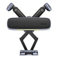 Baseus Support de téléphone UltraControl Gravity pour voiture - Universel - Grille de ventilation - Space Grey