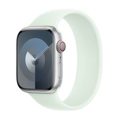 Apple Bracelet Boucle unique en Silicone Apple Watch Series 1 - 11 / SE / Ultra (44/45/46/49 mm) - Taille 8 - Soft Mint