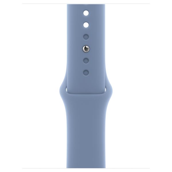 Apple Bracelet Sport Apple Watch Series 1 t/m 9 / SE (38/40/41 mm) | Series 10 / 11 (42 mm) - Taille S/M - Winter Blue