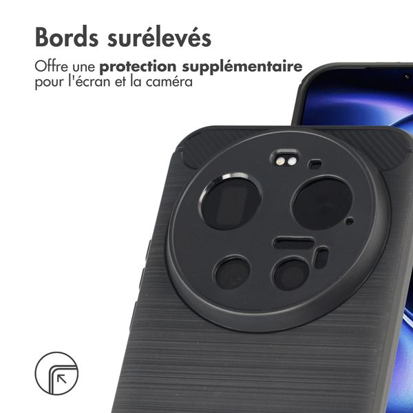 imoshion Coque Brushed Xiaomi 17 Ultra - Noir