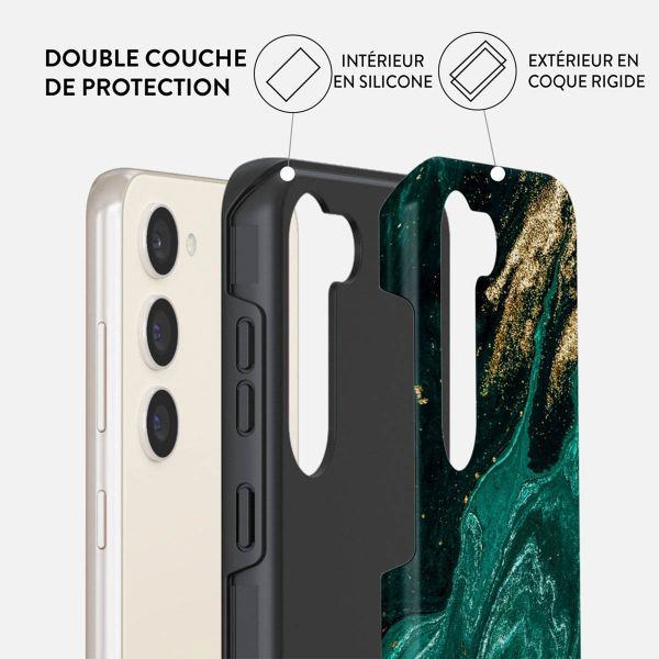 Burga Coque arrière Tough Samsung Galaxy S23 Plus - Emerald Pool