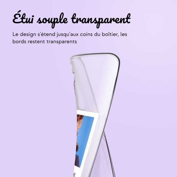 Coque avec votre propre photo et/ou texte Samsung Galaxy A54 (5G) - Polaroid