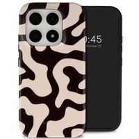 Selencia Coque arrière Vivid avec MagSafe Xiaomi 17 - Art Wave Black