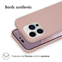 imoshion Coque Couleur iPhone 14 Pro - Dusty Pink