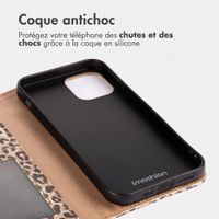 imoshion Étui de télephone portefeuille Design Apple iPhone 15 - Leopard Mood