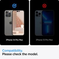 Spigen Protection d'écran en verre trempé GLAStR Fit 2 Paquets + Applicator Apple iPhone 14 Pro Max