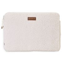 Selencia Pochette ordinateur Teddy 13-14 pouces - Latte