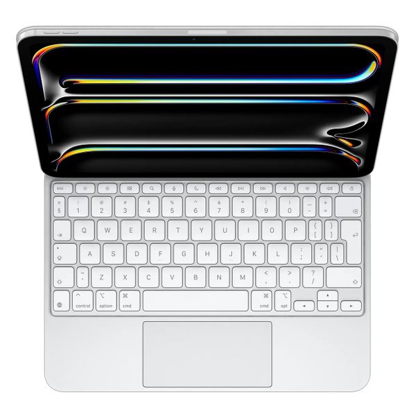 Apple Magic Keyboard Apple iPad Pro 11 (2025) M5 / (2024) M4 - QWERTY / INT - Blanc