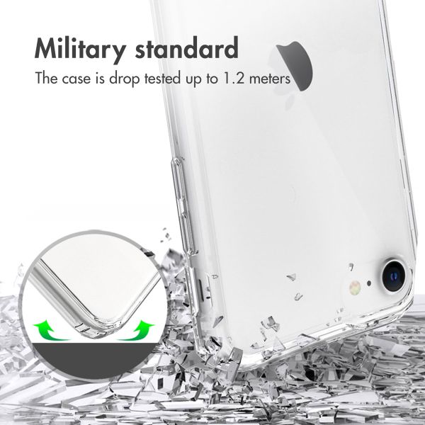 Accezz Coque Xtreme Impact Apple iPhone SE (2022 / 2020) / 8 / 7 / 6(s) - Transparent
