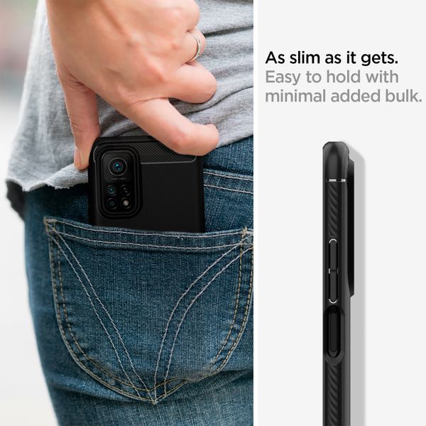 Spigen Coque Rugged Armor Xiaomi Mi 10T (Pro) - Noir