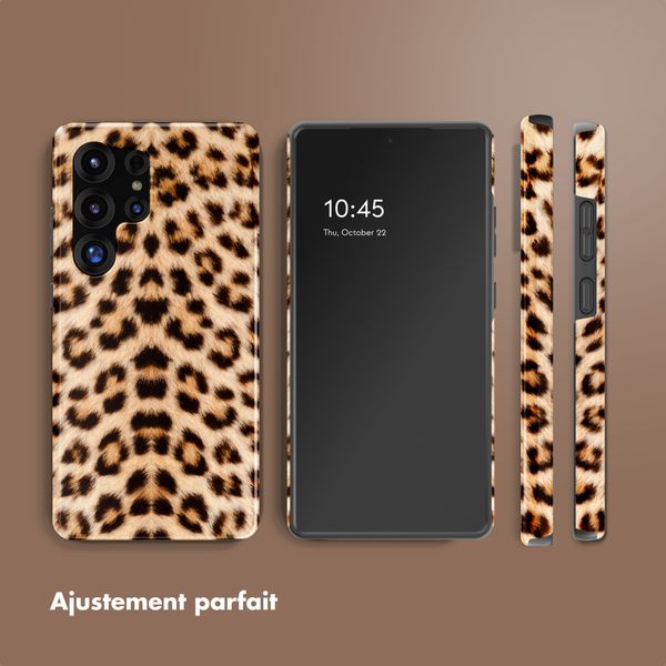Selencia Coque arrière Vivid avec MagSafe Samsung Galaxy S25 Ultra - Wild Leo