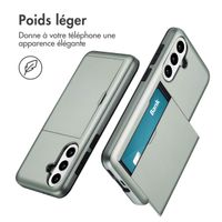 imoshion Coque arrière avec porte-cartes Samsung Galaxy A36 / A56 - Vert