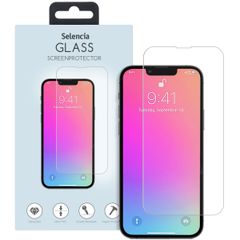 Selencia Protection d'écran en verre trempé Apple iPhone 13 / 13 Pro / 14 / 16e