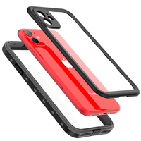 Redpepper Coque imperméable Dot Plus iPhone 11 - Noir