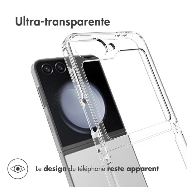 Accezz Coque Xtreme Impact Samsung Galaxy Z Flip 6 - Transparent