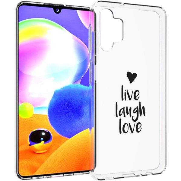 imoshion Coque Design Samsung Galaxy A32 (5G) - Live Laugh Love