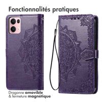 imoshion Etui de télephone Mandala Oppo Reno 13 Pro - Violet