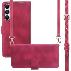 imoshion Etui de téléphone portefeuille avec cordon Samsung Galaxy A26 - Rouge