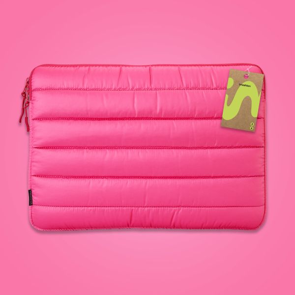 imoshion Pochette ordinateur Puffer 13-14 pouces - Hot Pink