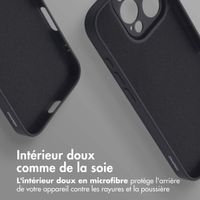 imoshion Coque Couleur avec MagSafe iPhone 16 Pro Max - Noir