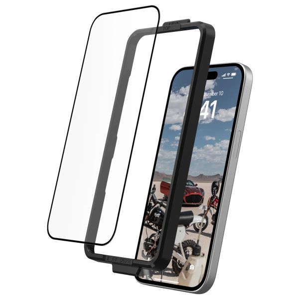 UAG Protection d'écran en verre trempé Shield Plus iPhone 15