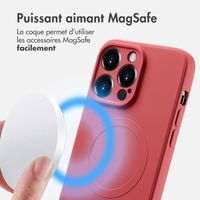 imoshion Coque Couleur avec MagSafe iPhone 14 Pro Max - Dusty Rose