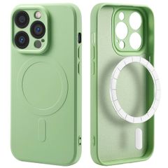 imoshion Coque Couleur avec MagSafe Apple iPhone 14 Pro - Vert