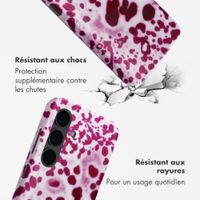 Selencia Coque arrière Vivid Samsung Galaxy S24 - Cosmic Orchid