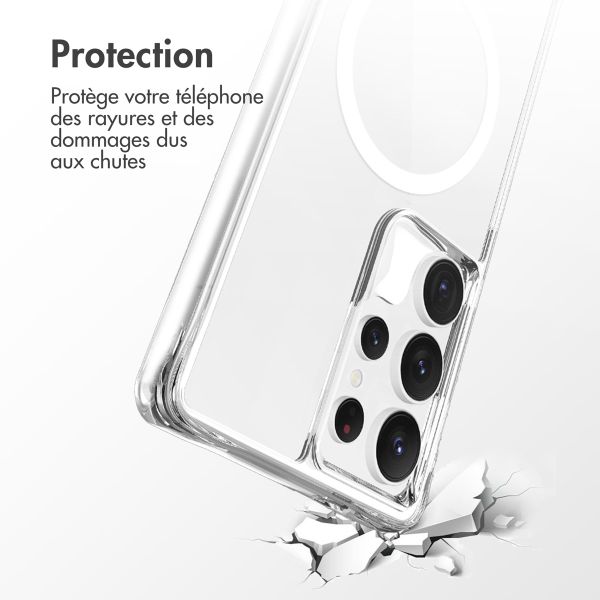 imoshion Coque Rugged Air MagSafe Samsung Galaxy S25 Ultra - Transparent